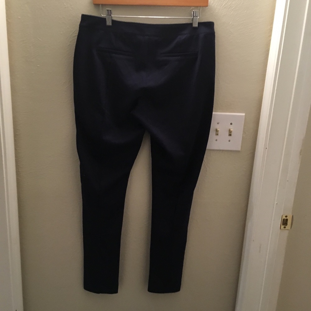 SALEStrait leg trousers with pleat on front.